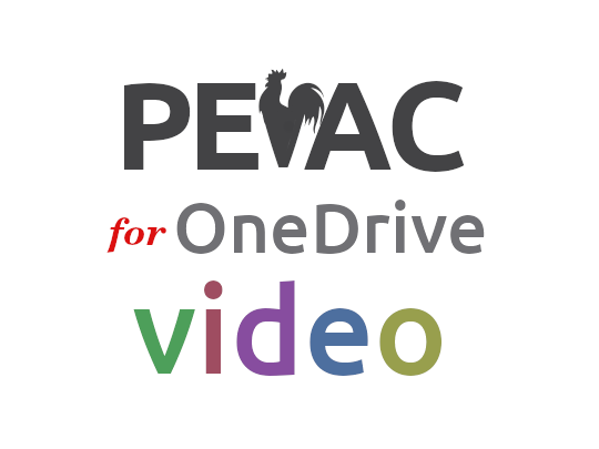 Pevac Video for OneDrive Logo